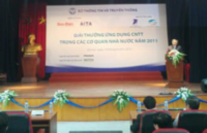 Trao giải thưởng Ứng dụng CNTT trong Cơ quan Nhà nước