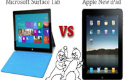 Tablet Surface thua iPad về thời lượng pin