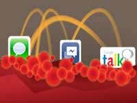 Cuộc chiến messaging giữa Facebook, Goole và Apple đã bắt đầu