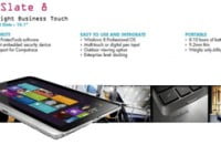 Thông tin tablet Slate 8 chạy Windows 8 của HP