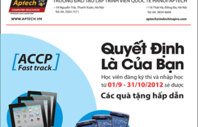 Hanoi-Aptech: Thành công hay thất bại “Quyết định là của bạn”