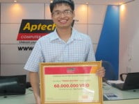 Bảng vàng đã được trao cho tân Trạng Nguyên Hanoi-Aptech