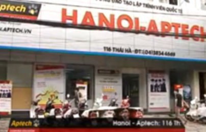 Phóng sự Hanoi Aptech trên InfoTV