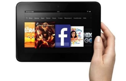 Nexus 7 thành “chú lùn” bởi màn hình Kindle Fire HD