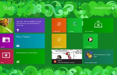 Windows 8 ứng với trải nghiệm phiên bản Final