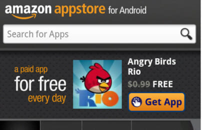 Amazon Appstore song song Google Play trên Android