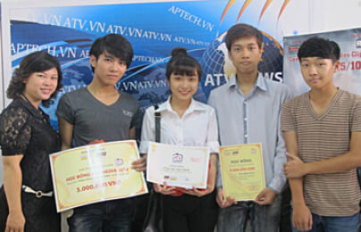 Hanoi – Aptech : ATV Media 2012, 4 tấm vé vàng được trao cho 4 lốc khủng vào GALA
