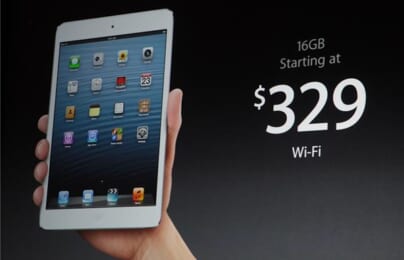 iPad mini – Giá bán gây thất vọng