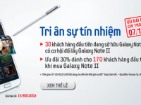60 chiếc Galaxy Note 2 đổi miễn phí trong ngày 7/10