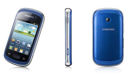 Samsung ra mắt Galaxy Music, smartphone giá thấp, phiên bản 2 Sim