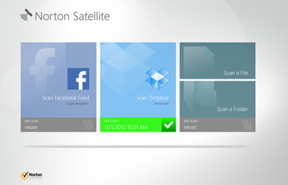Norton Satellite giúp bạn bảo vệ tốt hơn các tài khoản “đám mây”