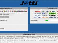 Jotti – Tổng hợp 20 ứng dụng quét virus nổi tiếng nhất hiện nay