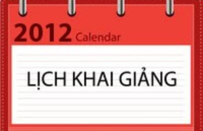 Lịch khai giảng lớp ACNA N1207L