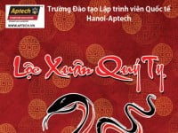 Hanoi-Aptech tặng quà năm mới cho các “thủ lĩnh” hệ thống mạng