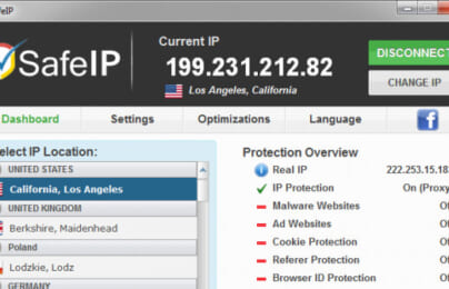 SafeIP – Phần mềm tiện ích giúp ẩn danh khi lướt web