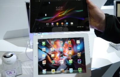 So sánh sơ bộ Xperia Tablet Z và iPad 4