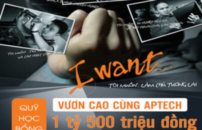 Tỏa sáng với học bổng “Vươn cao cùng Aptech” năm 2013