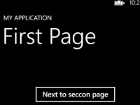 Windows Phone 8 – Cách triển khai việc điều hướng trang