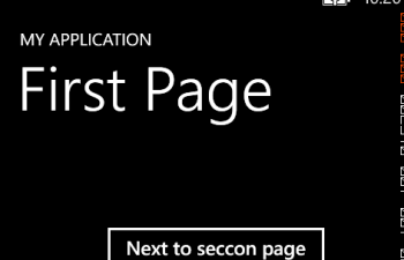 Windows Phone 8 – Cách triển khai việc điều hướng trang