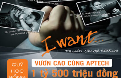 Tự tin bứt phá với học bổng “Vươn cao cùng Hanoi-Aptech”