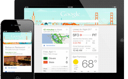 Google Now trên iPhone, iPad và iPod Touch