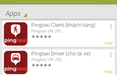 Phần mềm Pingtaxi tham vọng thay đổi cách gọi taxi của người Việt