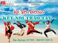 Hòa nhịp cùng “Hè sôi động – Kết nối trao tay” tại MobiPro