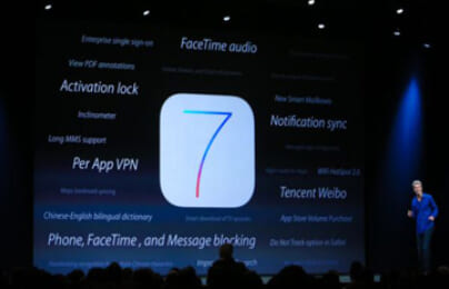 Bốn điều iOS 7 tiết lộ về iPhone mới