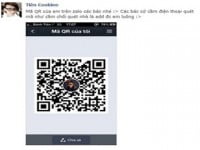 Giới trẻ “mê mệt” với trào lưu QR code