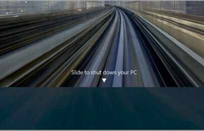 Kích hoạt chức năng Slide To Shutdown trong Windows 8.1 Preview