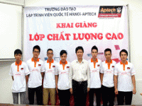Hanoi-Aptech trao 22 học bổng học viên xuất sắc và chào đón thành viên mới nhất A1307L