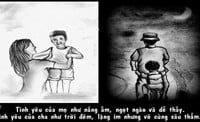 Cảm động bộ tranh “Cha yêu con theo cách của cha”