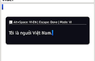 Gõ tiếng Việt tốc độ nhanh