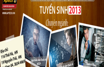 Hanoi – Aptech trao 1.500 cơ hội cho các bạn trẻ