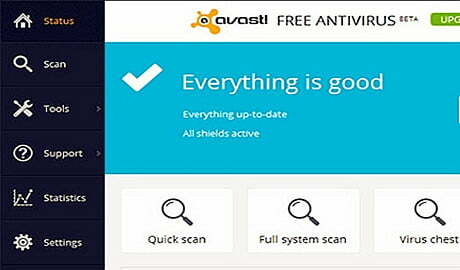 Cái nhìn đầu tiên về Avast Antivirus 2014