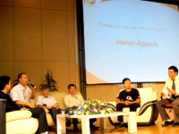 Hanoi – Aptech tham gia tọa đàm “CNTT – Tương lai và cơ hội” tại ĐH Thăng Long