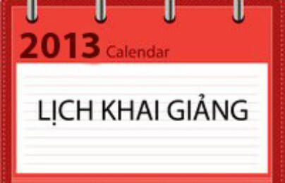 Lịch khai giảng lớp R1306H