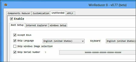 Sở hữu bộ cài Windows 8 “như ý” với WinReducer 8-8