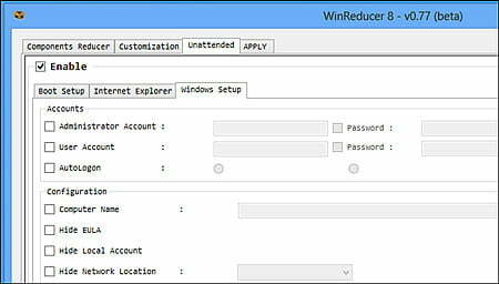 Sở hữu bộ cài Windows 8 “như ý” với WinReducer 8-9