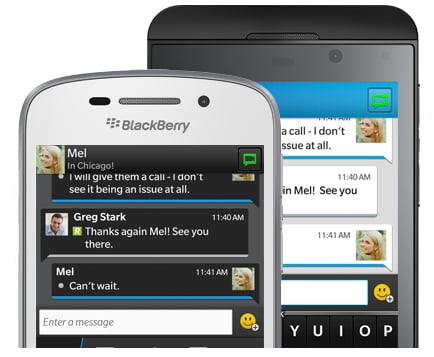 Read more about the article Blackberry chính thức ra mắt phần mềm chat Blackberry Messenger