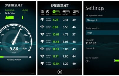 Kiểm chứng tốc độ 3G của nhà mạng với SpeedTest