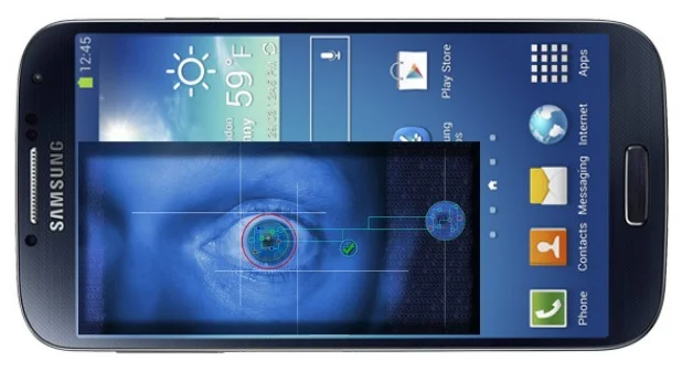 Samsung Galaxy S5 với công nghệ cảm biến quét cử chỉ mắt