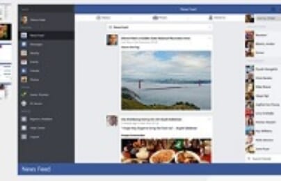 Ứng dụng Facebook đã có trên Windows 8.1