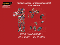 Hanoi – Aptech: Những mảng màu ghép cho bức tranh 12 tuổi rực rỡ