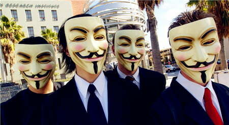 Một phút làm hacker Anonymous “đắt đỏ”-1 Một phút làm hacker Anonymous “đắt đỏ”-1