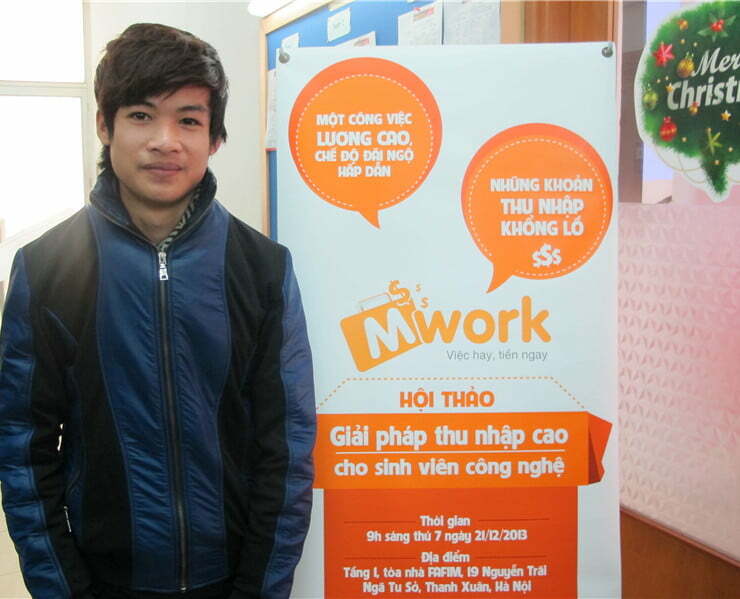 Sôi động ngày hội “mWork – Giải pháp thu nhập cao cho sinh viên công nghệ” tại Hanoi- Aptech-14
