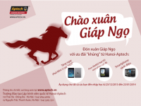 Cùng Hanoi- Aptech bắt sóng lập trình “Chào Xuân Giáp Ngọ”