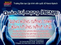 Hanoi – Aptech đào tạo quản trị mạng chất lượng cao