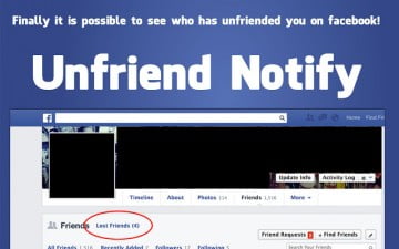 Read more about the article Để Facebook “báo cáo” nhanh chóng khi ai đó Unfriend