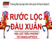 Nhộn nhịp không khí Rước lộc đầu năm tại Hanoi-Aptech